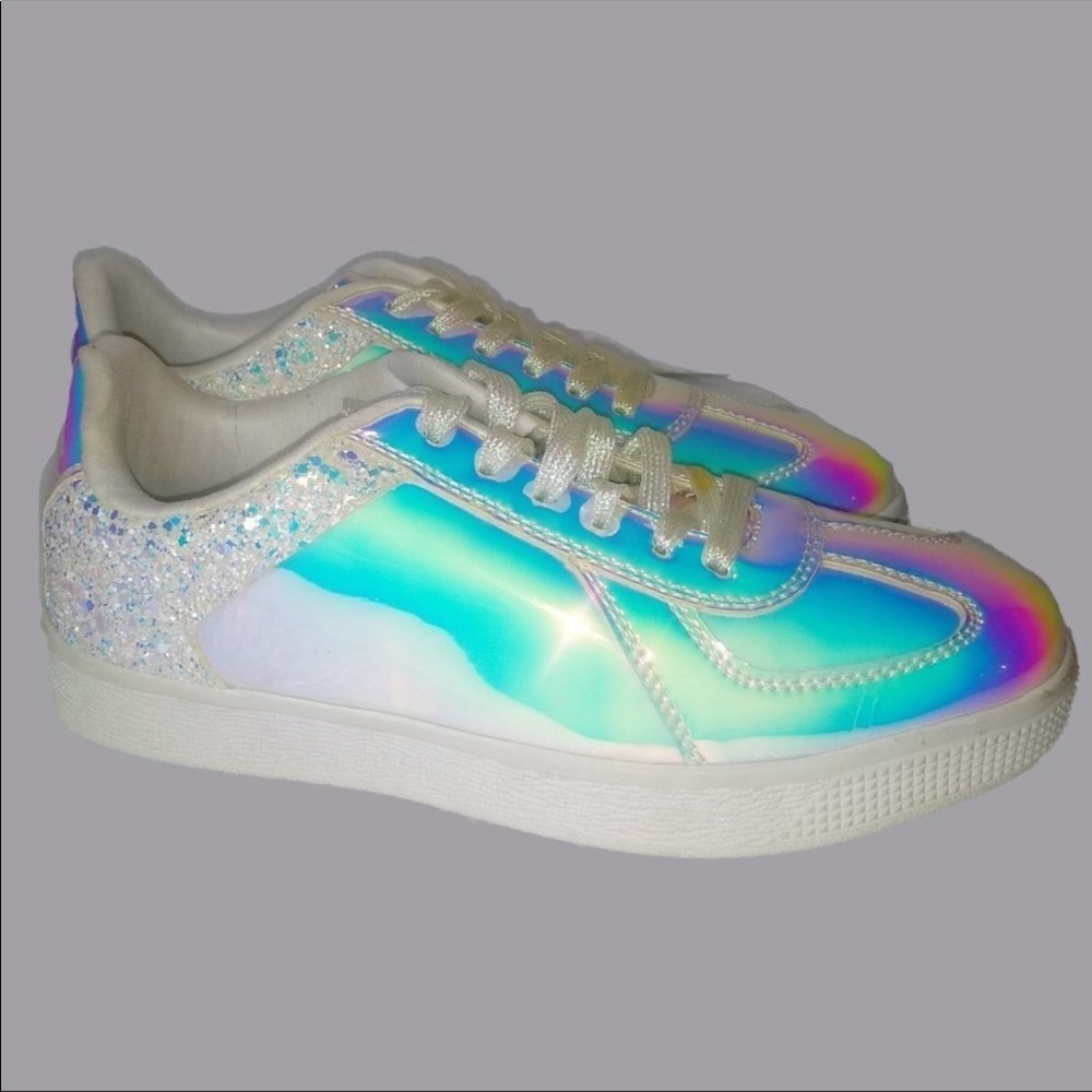 8.5 Women's Forever Holographic Sneakers